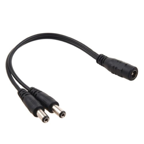 2 Way DC Power Supply Splitter Cable